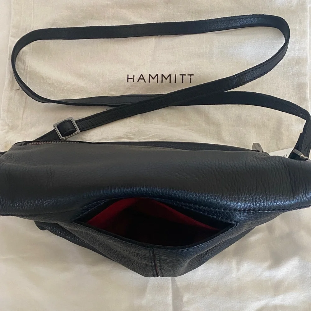 Hammitt VIP Med Red Zip Crossbody Bag - Picture 6 of 13